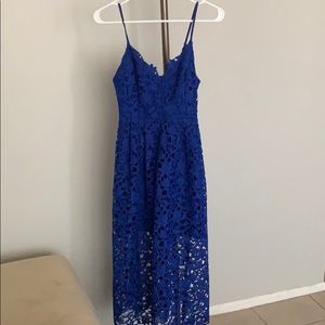 ASTR Blue Dress